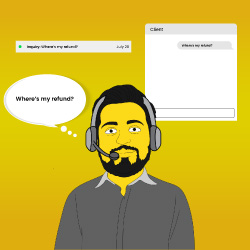 The number one question, you did your online income tax return, where is your tax refund